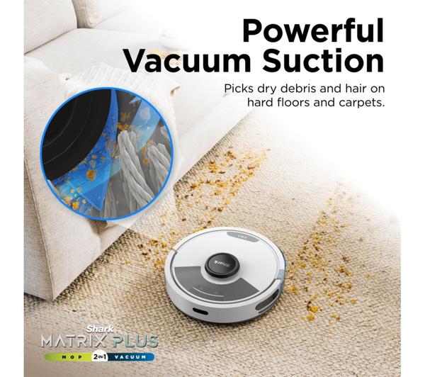 Shark Matrix Plus 2-in-1 Self-Empty Robot Vacuum & Mop | RV2620WAUKWH - Image 9