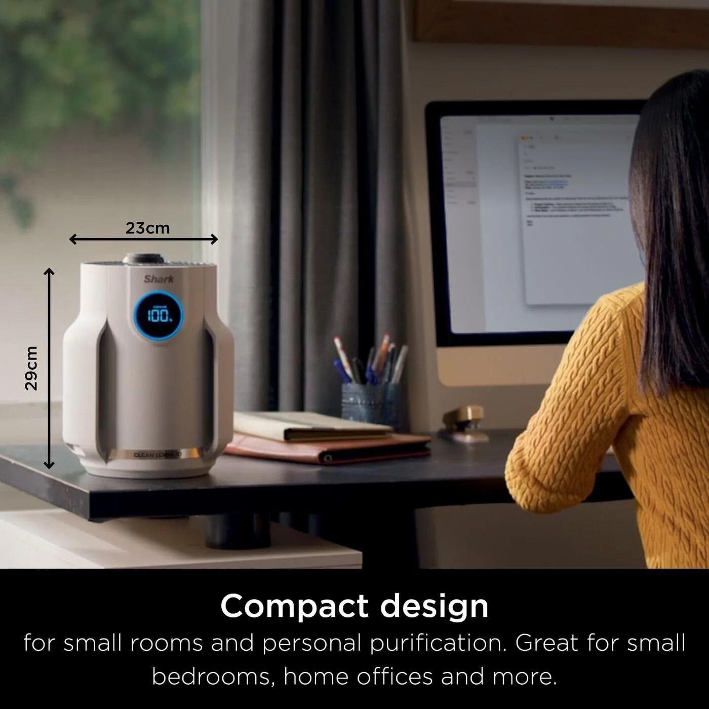 Shark NeverChange5 Compact Pro Air Purifier – Small Room | HP072UK - Image 8