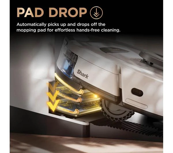 Shark PowerDetect NeverTouch Pro 2-in-1 Robot Vacuum & Mop – Self-Empty, Self-Refill, Self-Clean | RV2800ZEUKWH - Image 9