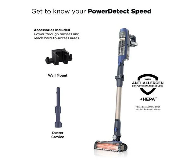 SHARK PowerDetect Speed IA1241UK Cordless Vacuum Cleaner – Ultramarine | IA1241UK - Image 12