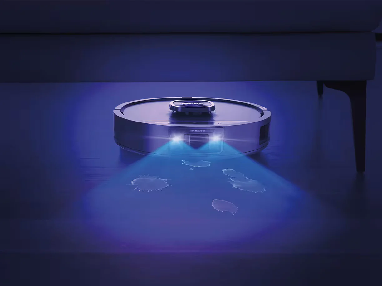 Shark PowerDetect UV Reveal 2-in-1 Robot Vacuum & Mop – Black | RV3000XEUK - Image 2