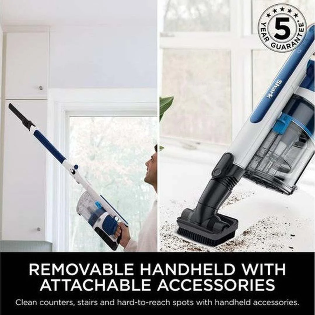 Shark PowerPro Cordless Stick Vacuum - Navy Metallic | IZ380UK - Image 6