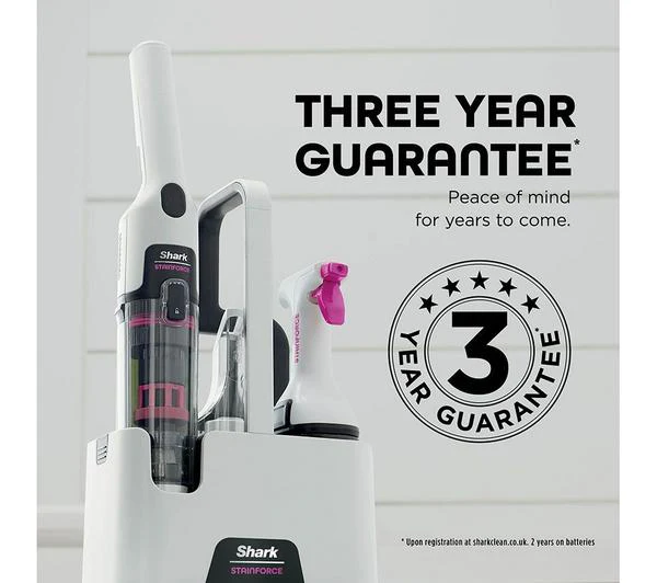 Shark StainForce Cordless Stain-Destroying Spot Cleaner – Grey/Orange | HX100UKT - Image 2