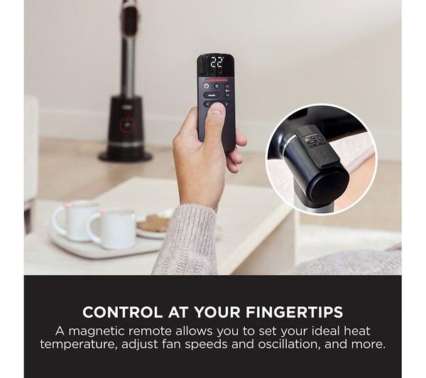 Shark TurboBlade Cool + Heat Bladeless Fan & Heater – Black | TH200UK - Image 5