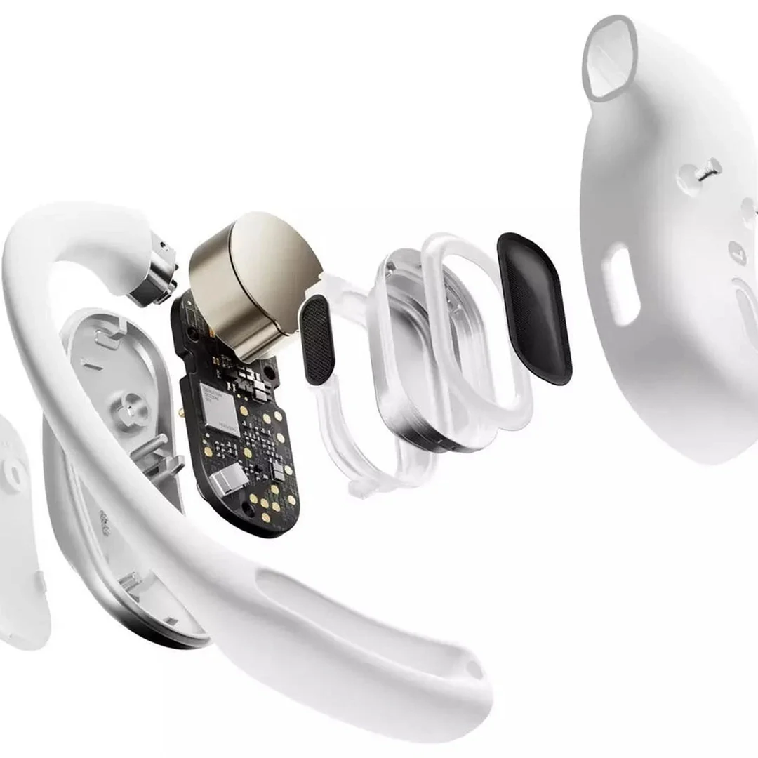 Shokz OpenFit Air True Wireless Earbuds - White | 38-T511WT - Image 6