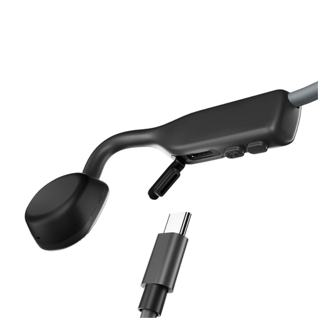 Shokz OpenMove Bone Conduction Wireless Headphones – Slate Grey | 38-S661GY - Image 4