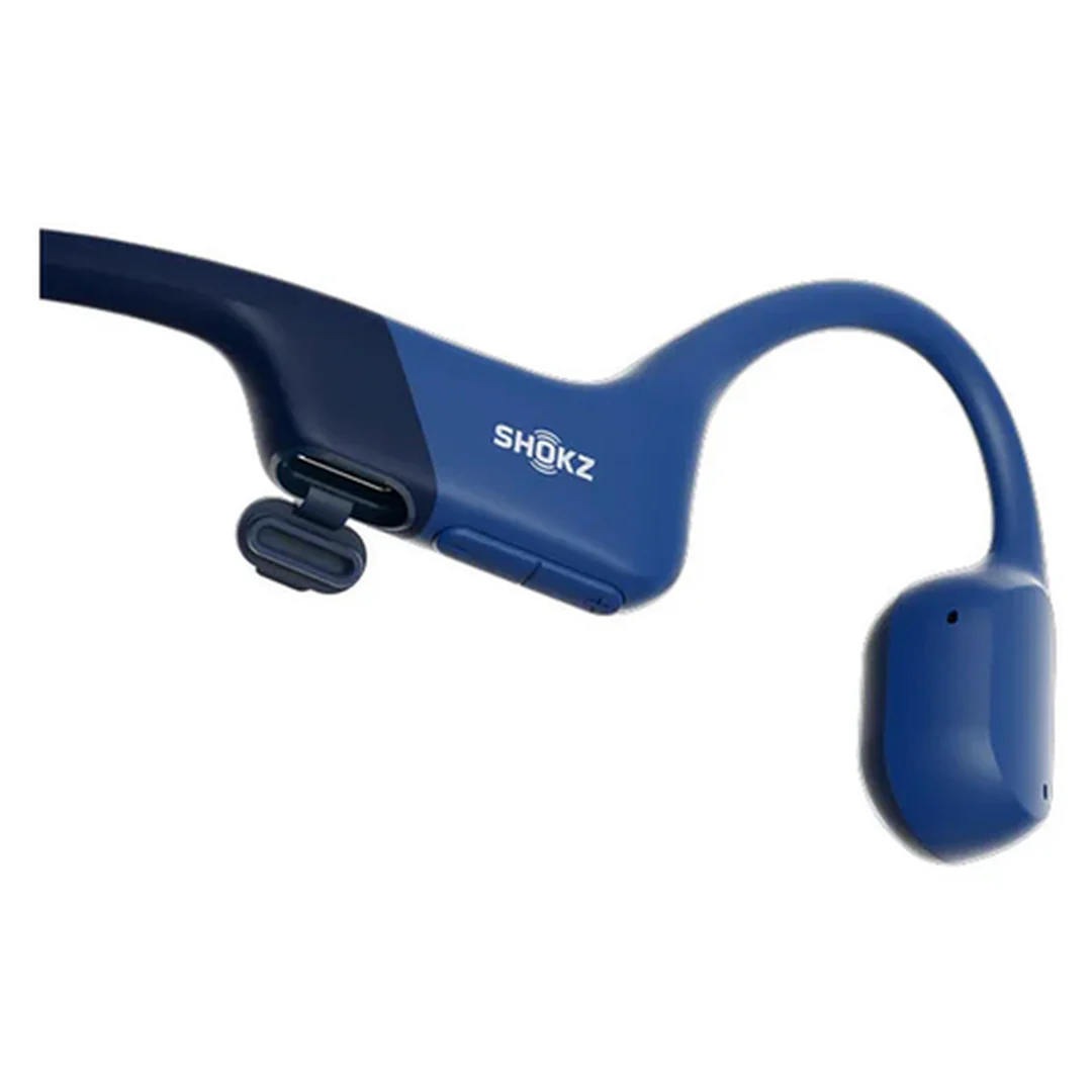 Shokz OpenRun 9th Gen Bone Conduction Wireless Sport Headphones – Blue | 38-S805-ST-BL - Image 3