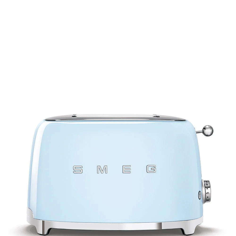 Smeg 50's Retro Style 2 Slice Toaster | Pastel Blue - Image 4
