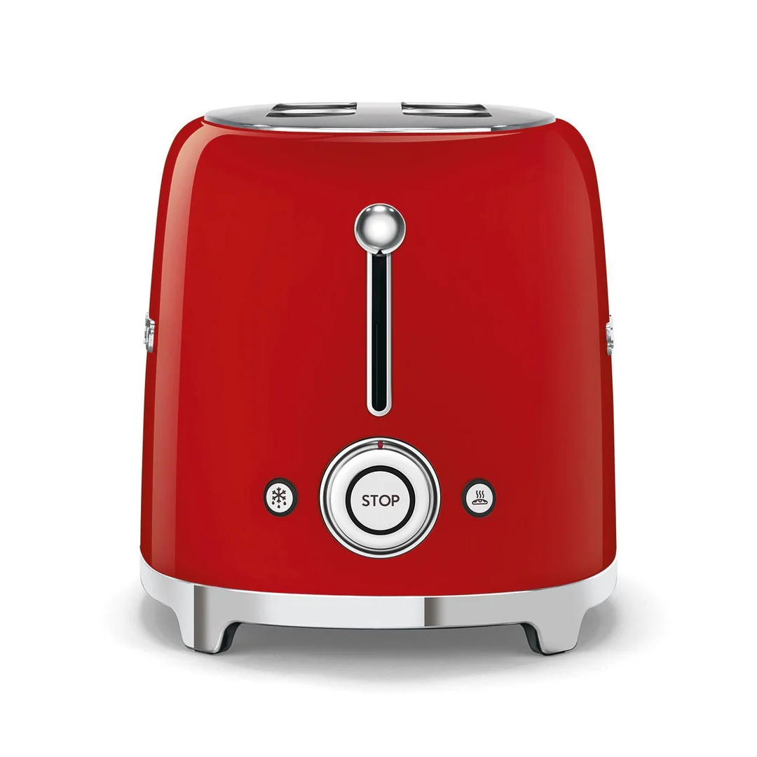Smeg 50's Retro Style 2 Slice Toaster | Red - Image 3