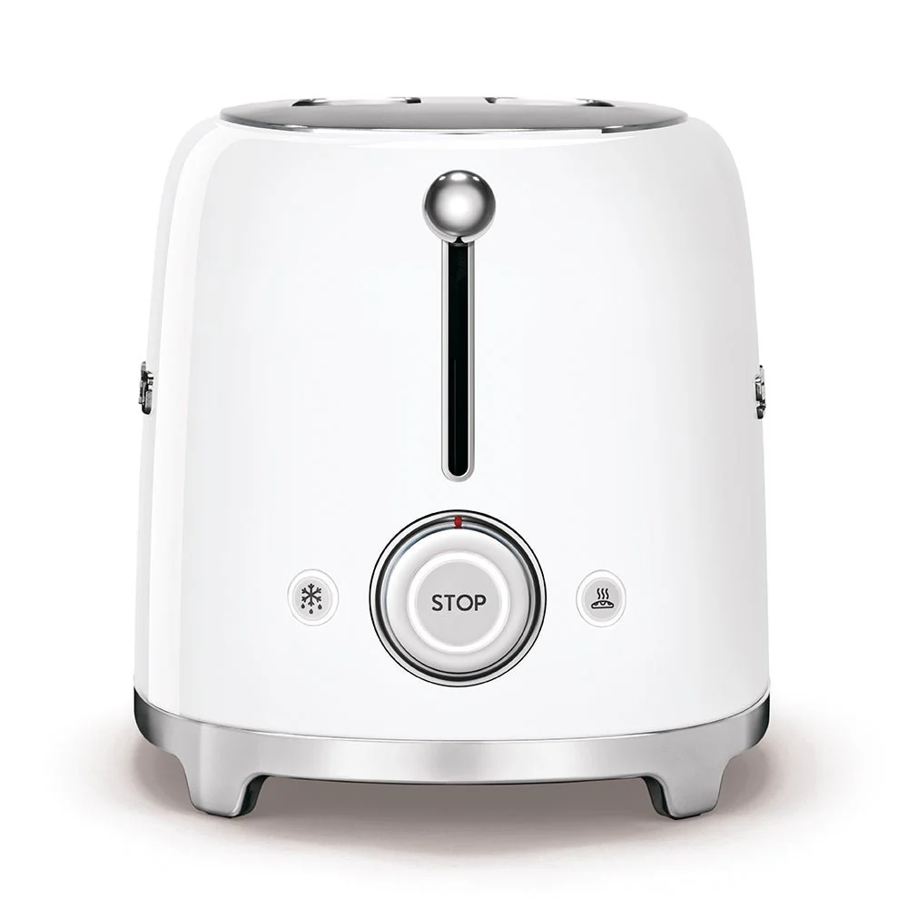 Smeg 50's Retro Style 2 Slice Toaster | White - Image 3