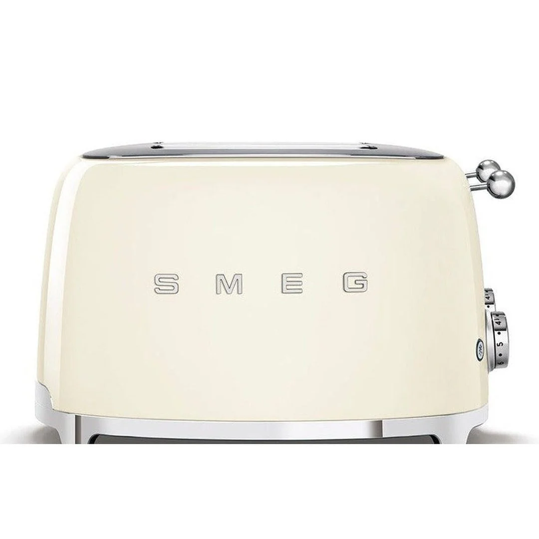 Smeg 50's Retro Style 4 Slice Cream Toaster | TSF03CRUK - Image 2
