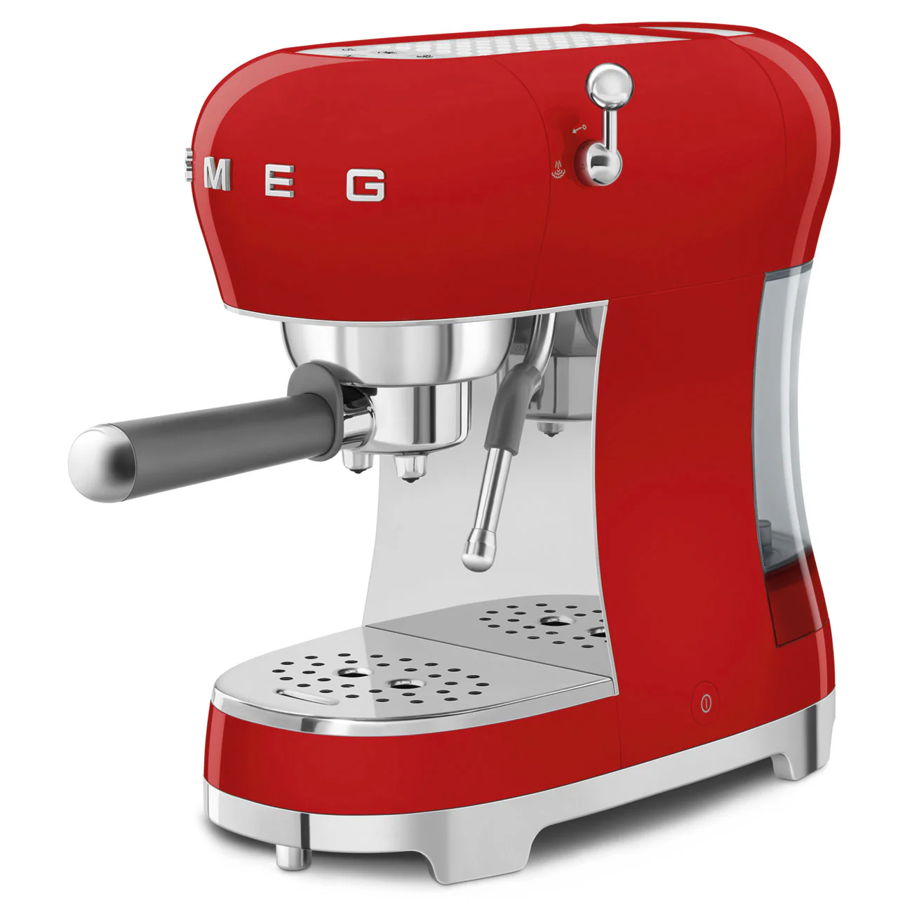 Smeg 50s Style Espresso Coffee Machine – Red | ECF02RDUK - Image 4