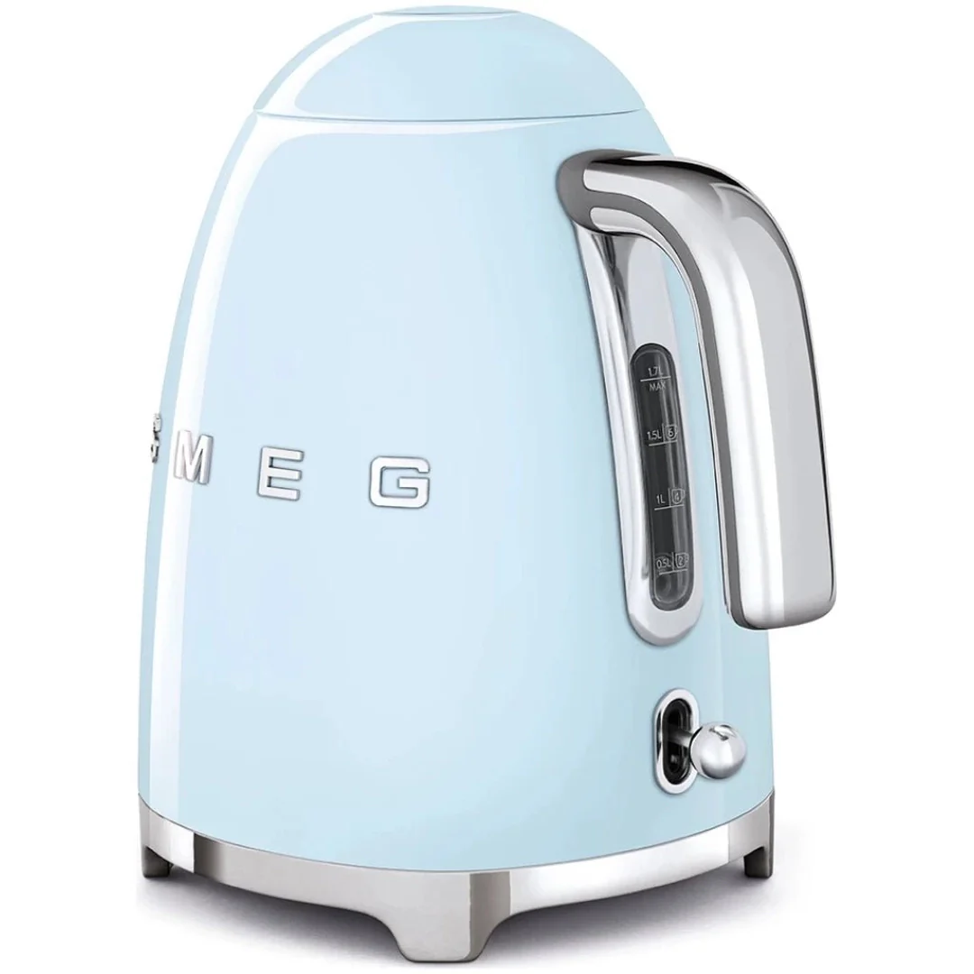 Smeg Retro 50's Style 1.7 Litre Kettle | Pastel Blue - Image 4