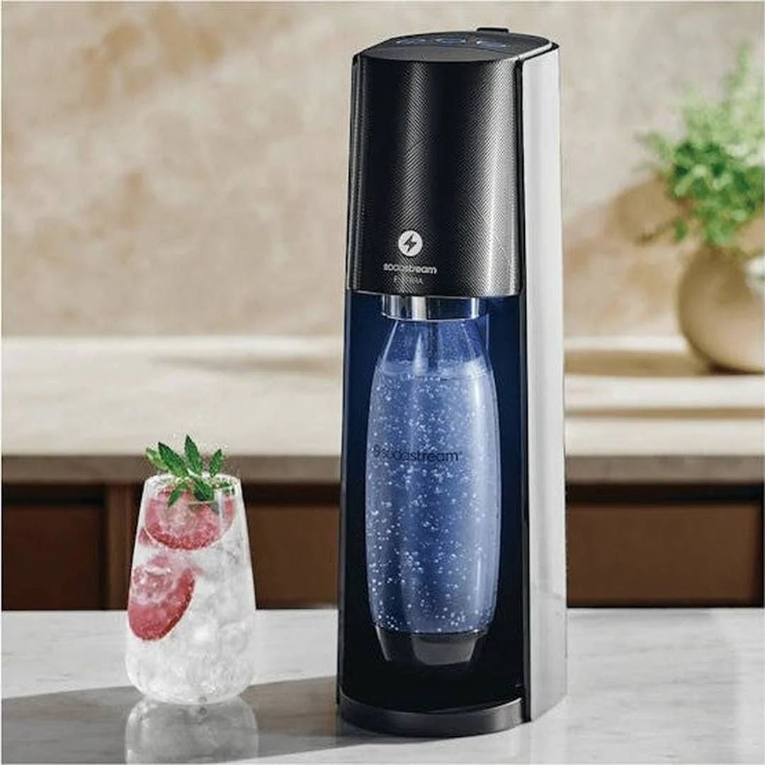 SodaStream E-Terra Electric Sparkling Water Maker Black | 1012911441 - Image 2