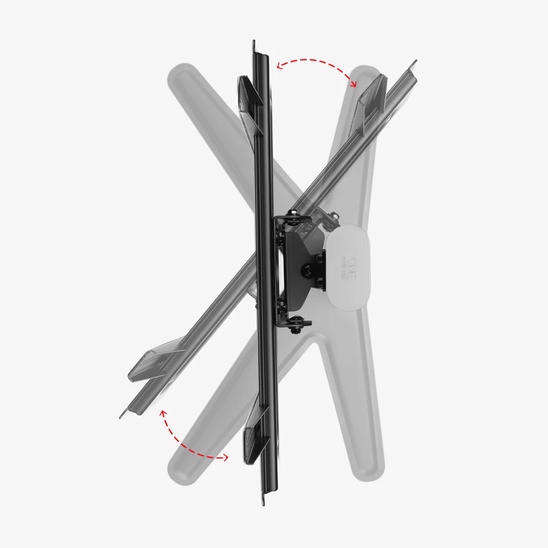 Solid Table Top TV Stand | 32-65" - Image 3