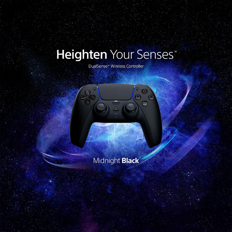 Sony DualSense Wireless Controller for PlayStation 5 – Midnight Black - Image 5