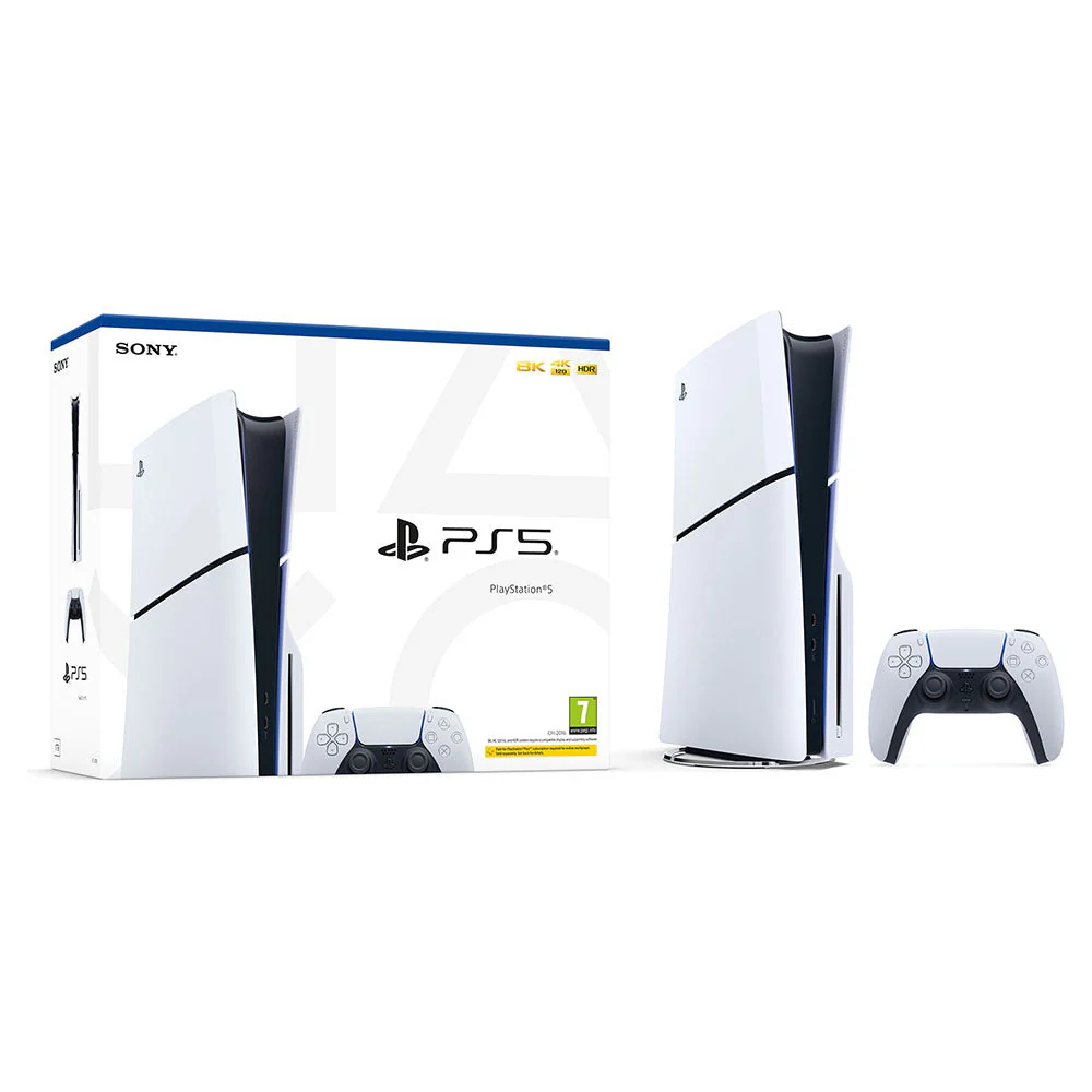 Sony PlayStation 5 Disc Drive Gaming Console – White & Black | 1TB Disc Edition - Image 3
