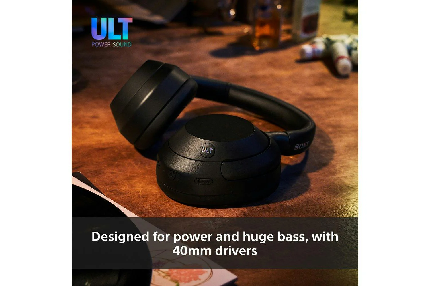 Sony ULT WEAR Over-Ear Wireless Noise Cancelling Headphones – Forest Grey | WH-ULT900N - Image 3