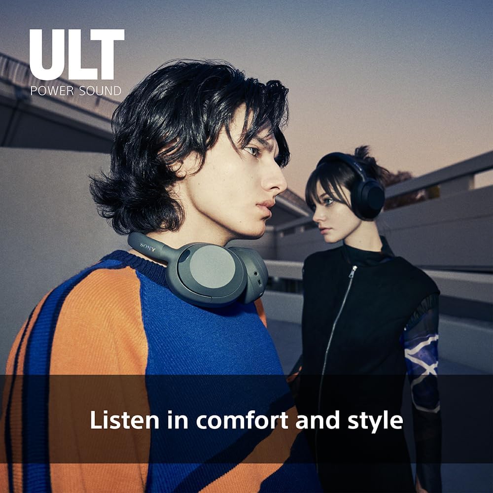 Sony ULT WEAR Wireless Noise‑Cancelling Headphones – Off‑White | WH‑ULT900N/W - Image 6