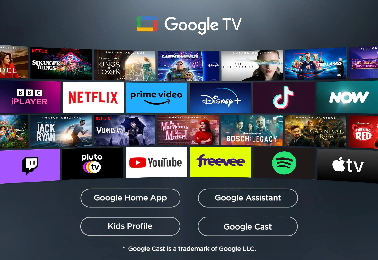 TCL 43" 60Hz QLED Google TV | 43P7K - Image 6
