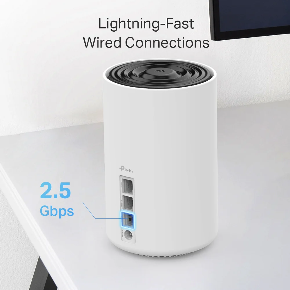 TP-Link Deco XE75 Pro Tri-Band Wi‑Fi 6E Mesh System (3-Pack) | DECOXE75PRO-3PACK - Image 4