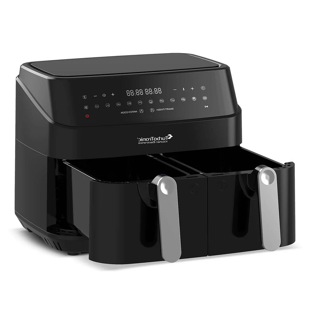 TurboTronic 9 Litre 1600W Dual Air Fryer | 35017 - Image 3