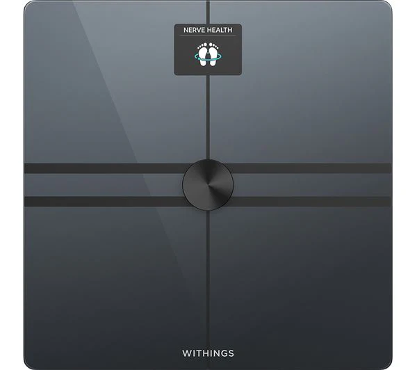 Withings Body Comp - Smart Scale with Body Composition & Visceral Fat Analysis - Black | 78-WBS12-Black-All-Inter