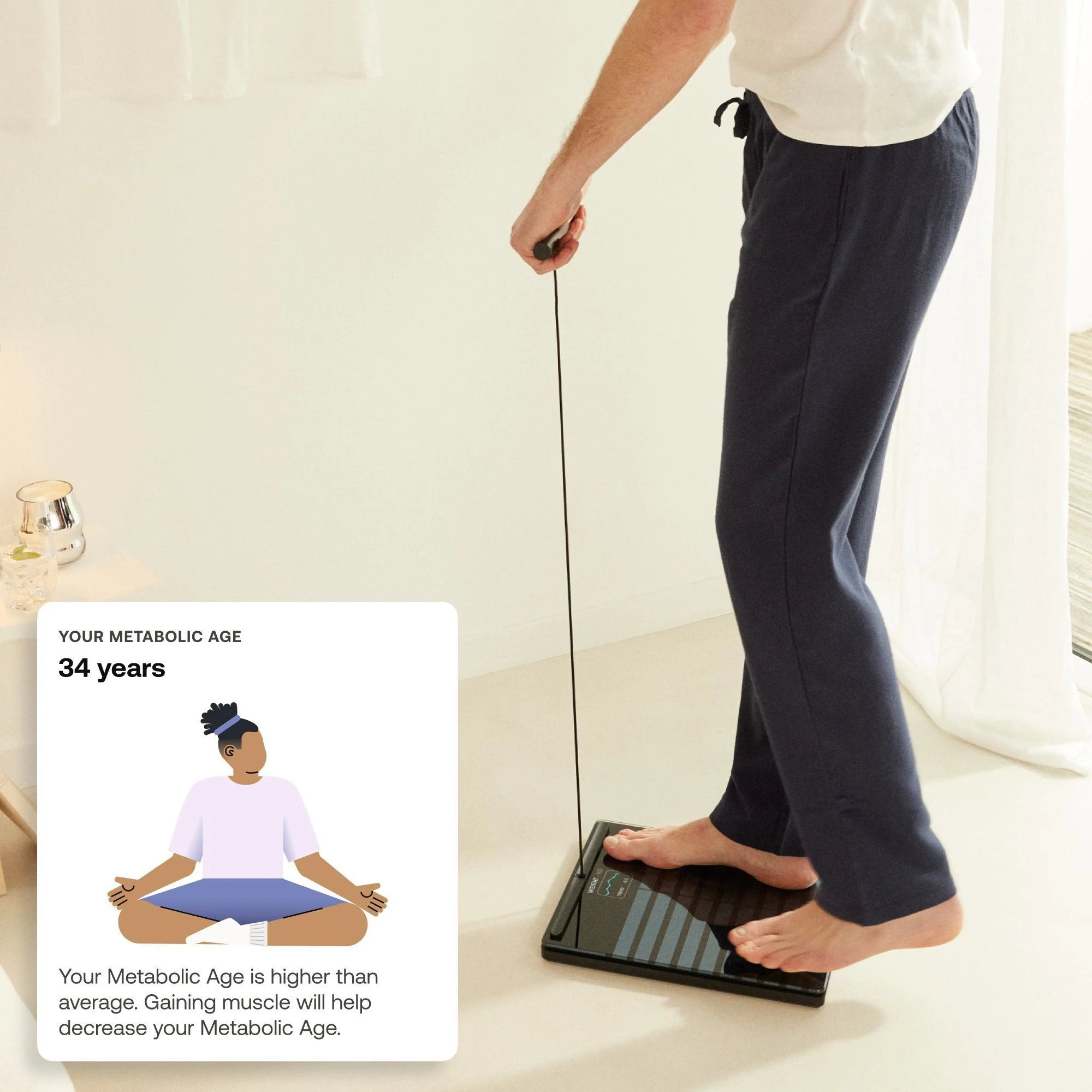 Withings Body Scan - Smart Scale with ECG, Body Composition & Segmental Analysis - Black | 78-WBS08-Black-All-Inter - Image 5