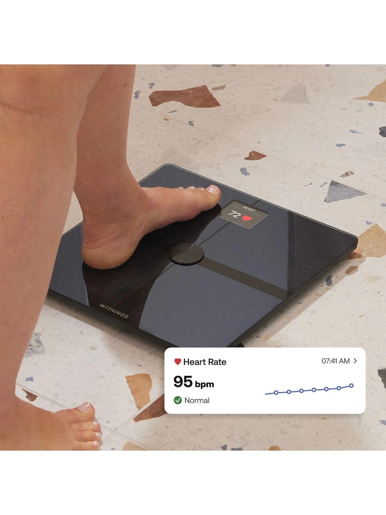 Withings Body Smart - Smart Scale with Body Composition & Weight Tracking - Black | 78-WBS13-Black-All-Inter - Image 6