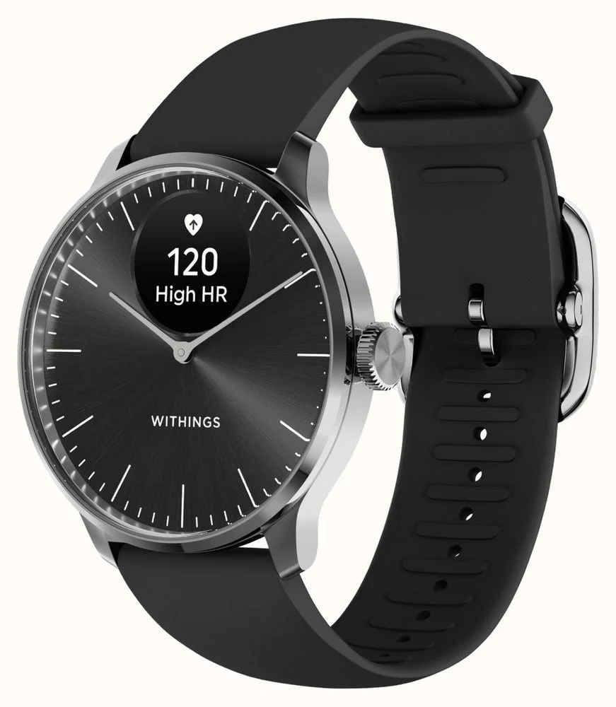 Withings ScanWatch Light - Health Tracking Watch with Heart Rate & SpO2 - Black | 78-HWA11-model 5-All-Int - Image 2