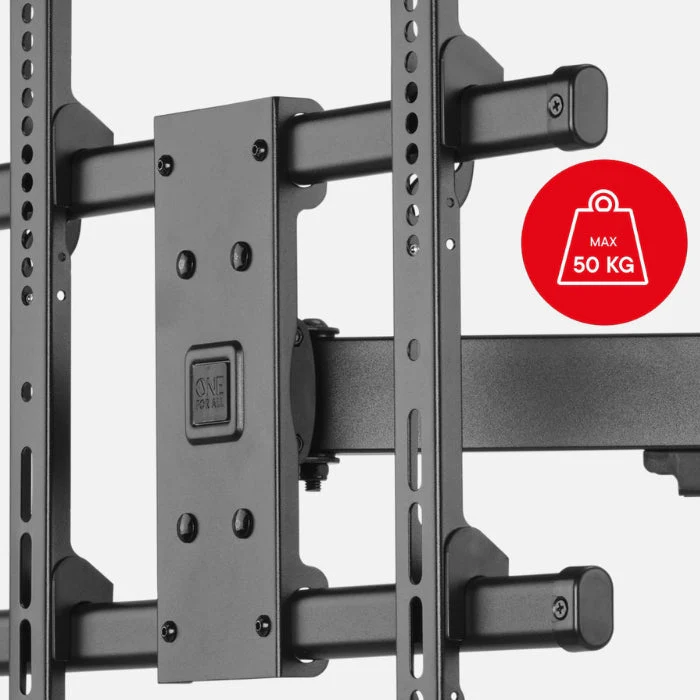 One For All Full-Motion Wall Mount – 32-100", 80kg, Tilt & Turn - Image 7