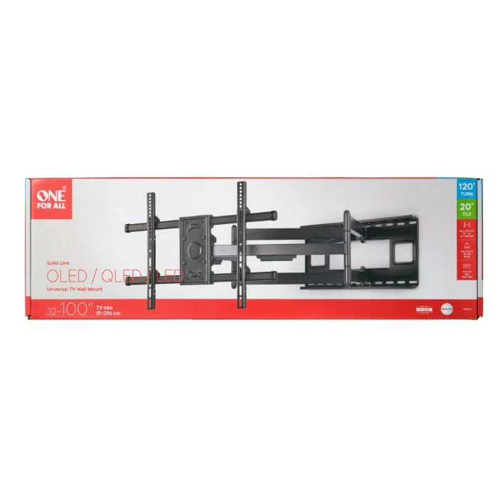 One For All Full-Motion Wall Mount – 32-100", 30° Tilt & 120° Turn - Image 12