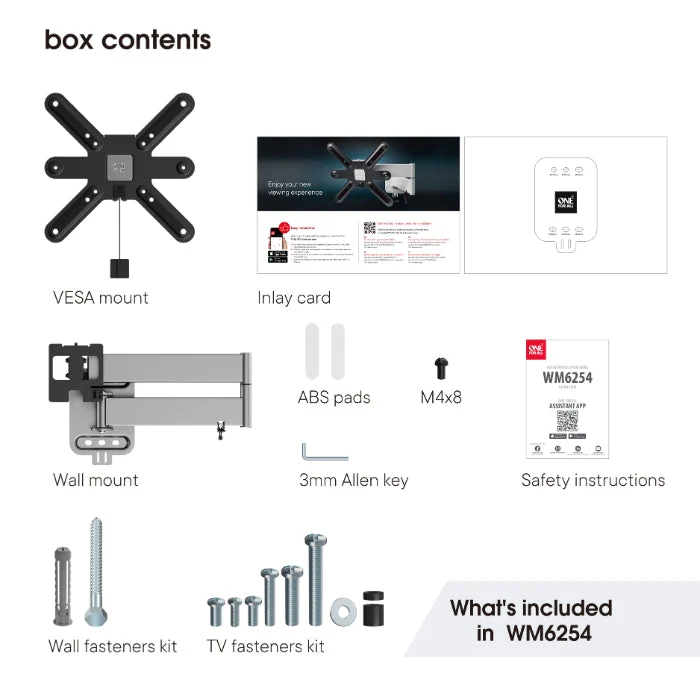 One For All Ultra Slim Full-Motion TV Wall Mount – 13-43" - Image 10