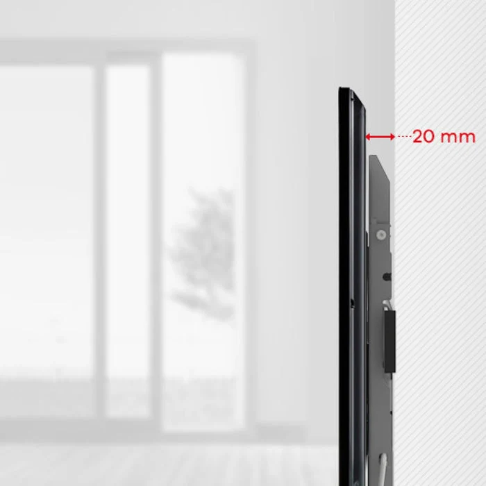 One For All Ultra Slim Wall Mount, 32-84" TVs, Max Load 80kg - Image 2
